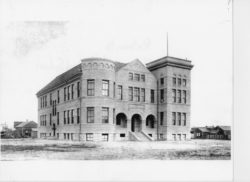 Central School Building right after construction.